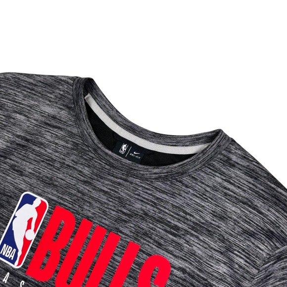 Nike Chicago Bulls Engineered Crewneck Pullover Team Issued AV1380 Men's Size M - Picture 3 of 13